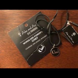 NWOT. Alex & Ani “Chief” charm.